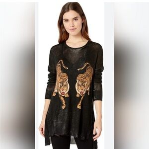 SMYM Bonfire Dancing Tigers Sweater